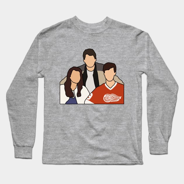 Ferris and friends Long Sleeve T-Shirt by minimalistuff